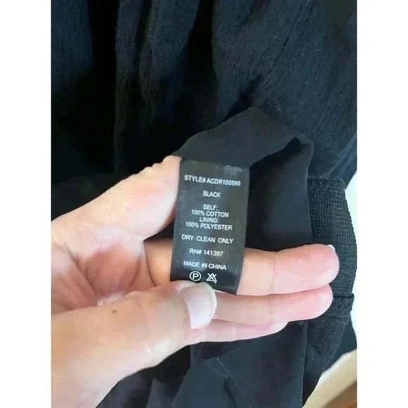 ASTR The Label Maxi Dress Black Adjustable Straps  Open Back Lined Size XS - Picture 4 of 7